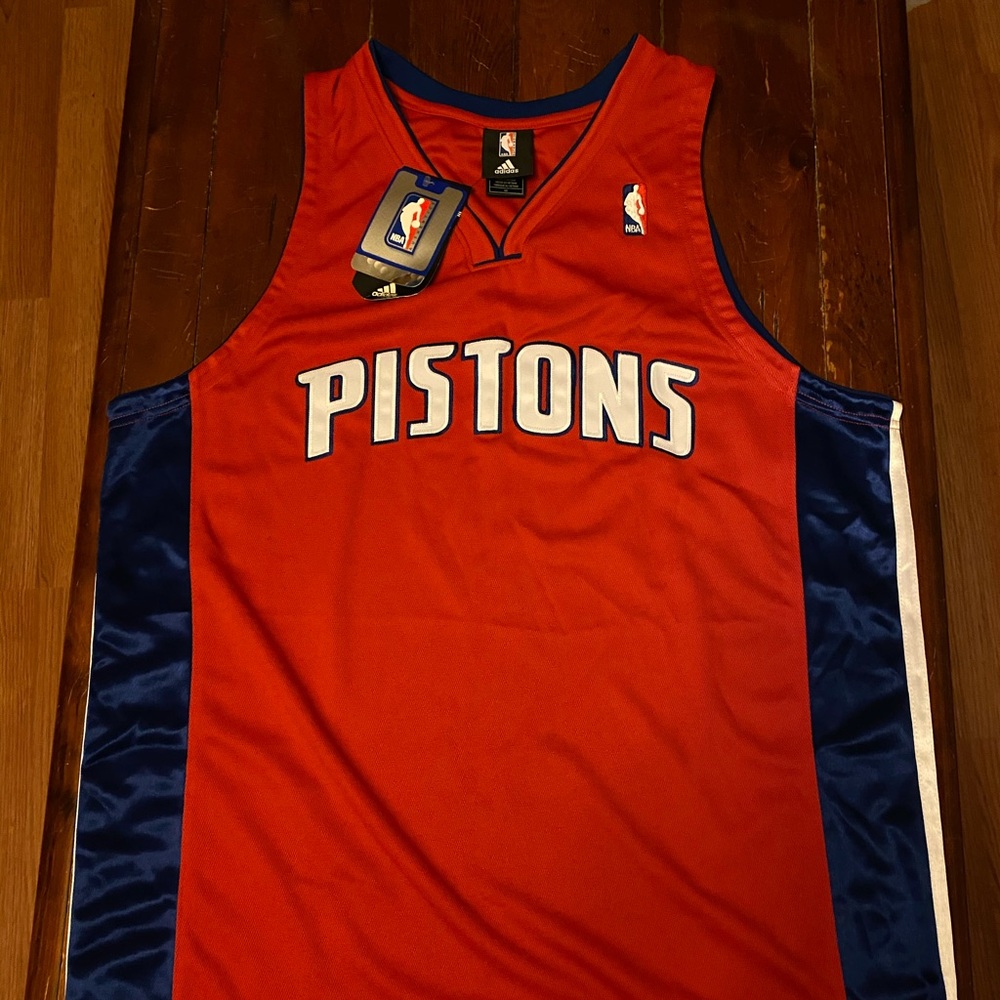 Authentic Adidas Detroit Pistons NBA Jersey New